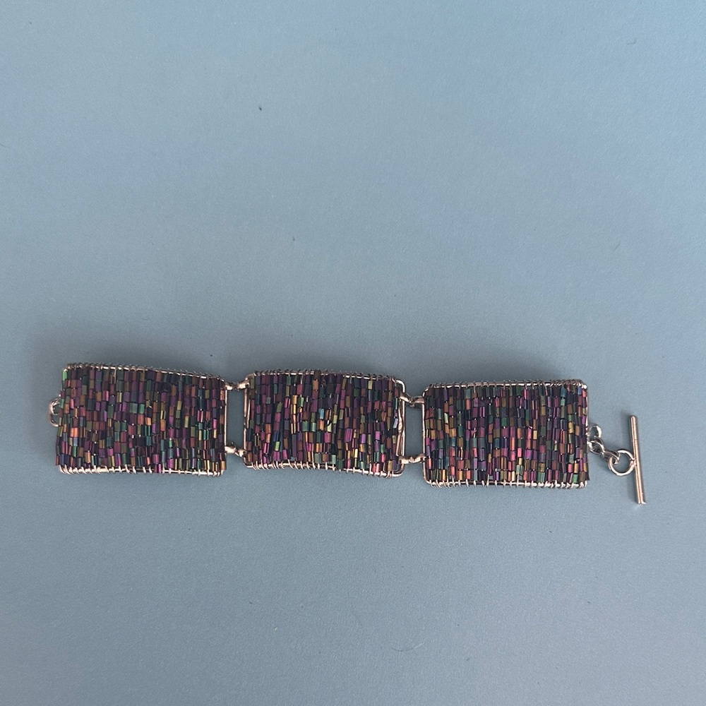 Colorful glass multicolored Bracelet